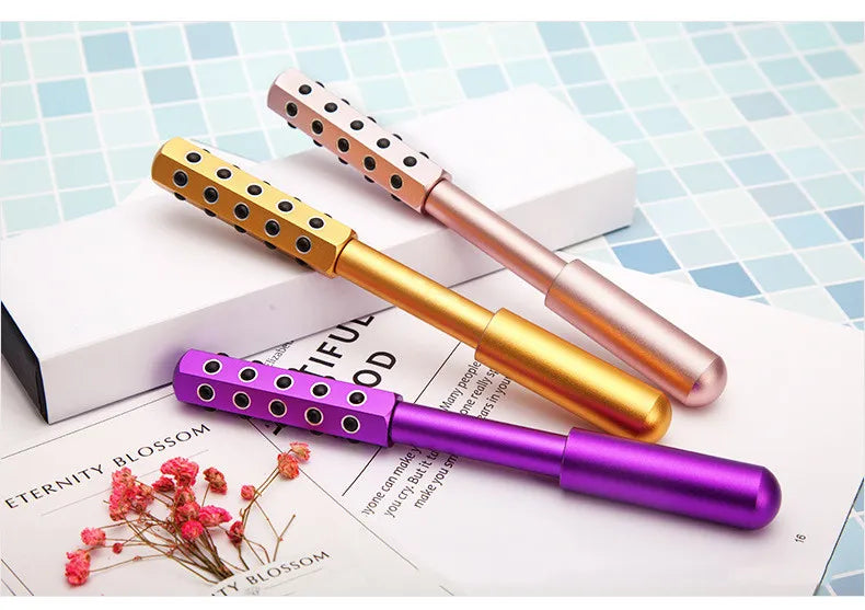 30 Germanium Beauty Stick Massage Beauty Stick Facial Roller Face Lift Bar Anti Wrinkle Facial Massager Skin Care Tool Derma Rolling Face Massage Roller Wand